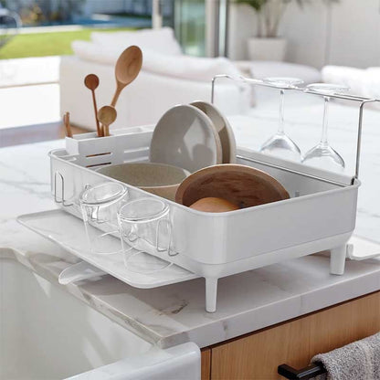 Simplehuman Steel Frame Dishrack White