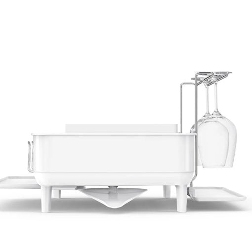 Simplehuman Steel Frame Dishrack White