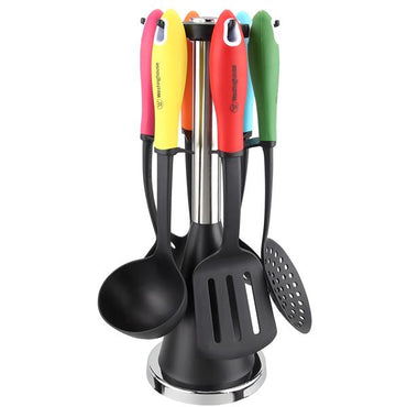 Westinghouse Kitchen Utensil Set 7PC with Revolving Stand