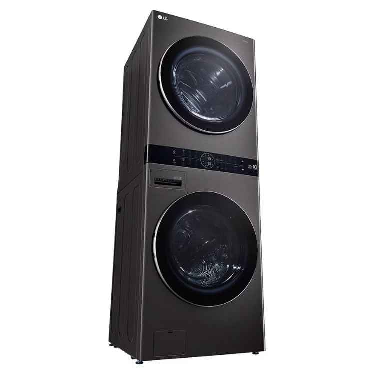 LG WashTower 21/16KG Front Load Washer Dryer Black