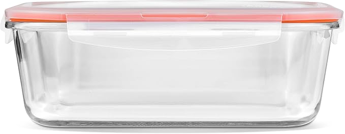 LocknLock Topclass Square Glass Container 2.0L Leak Proof