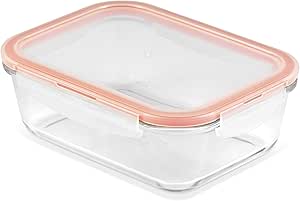 LocknLock Topclass Square Glass Container 2.0L Leak Proof