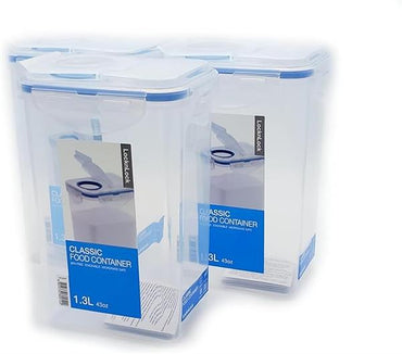 LocknLock Rectangular Food Container Tall 1.3L Flip Lid