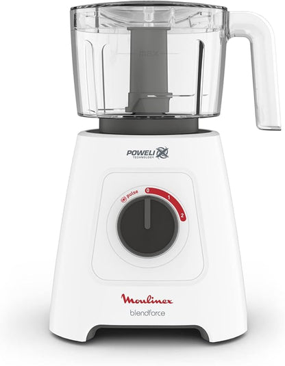 Moulinex Blender 600W 1.75L 4-in-1 with Chopper