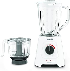 Moulinex Blender 600W 1.75L 4-in-1 with Chopper