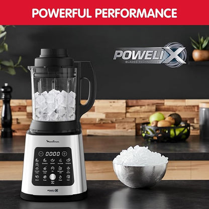 Moulinex High Speed Blender 1400W 2L Glass 6-Speed