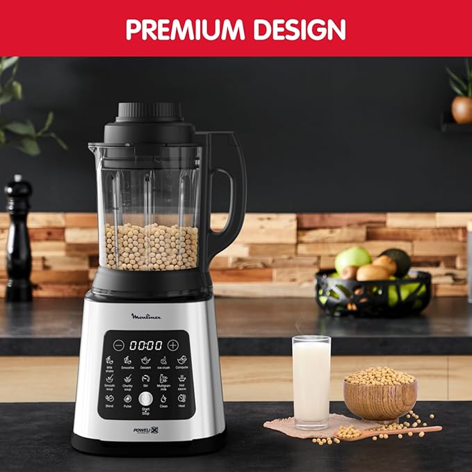 Moulinex High Speed Blender 1400W 2L Glass 6-Speed