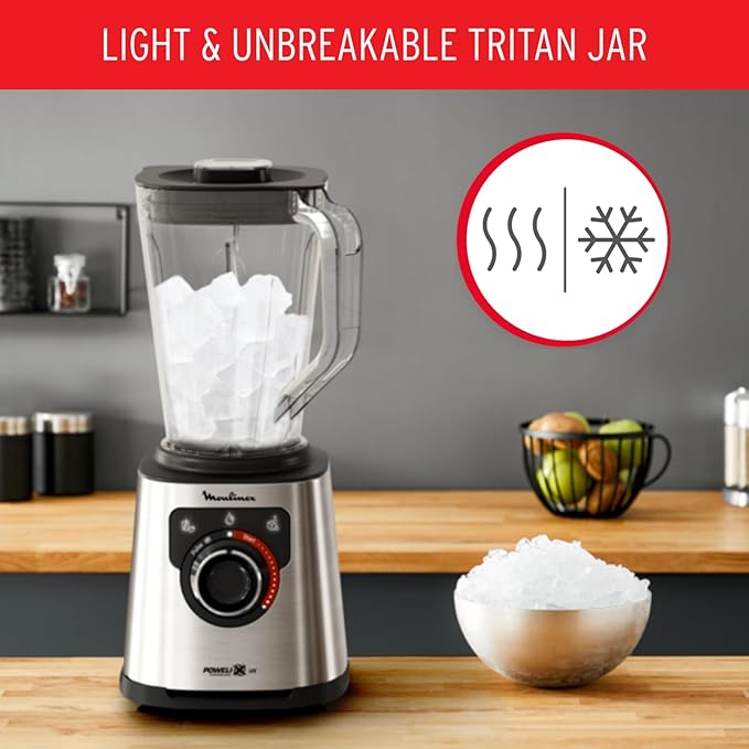 Moulinex High Speed Blender 1200W 2L Glass