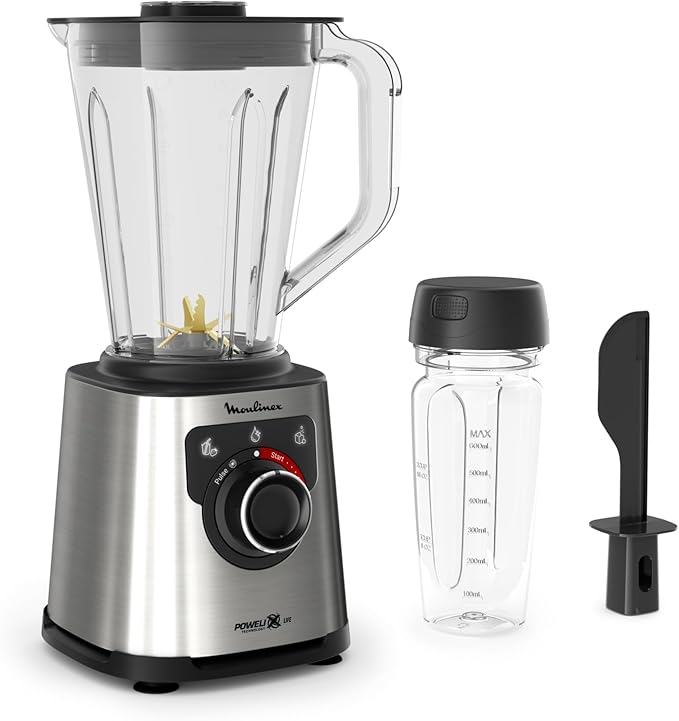 Moulinex High Speed Blender 1200W 2L Glass