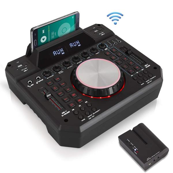 Conqueror Wireless DJ Mixer Transmitter FM USB SD