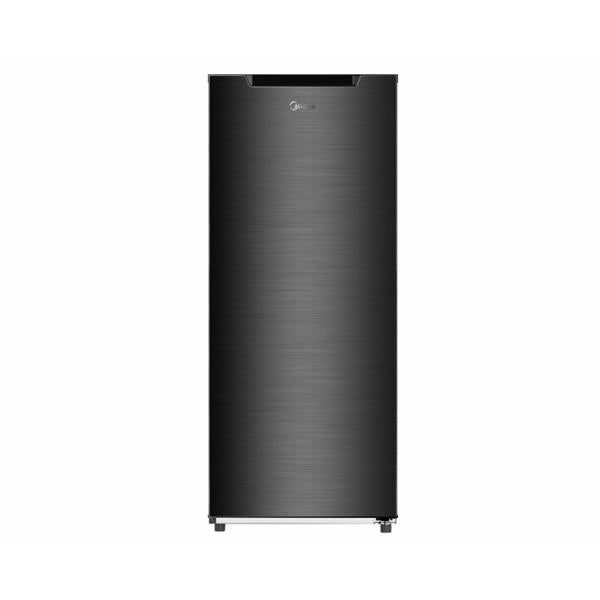 Midea 1-Door Refrigerator 196L Black Reversible Door