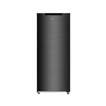 Midea 1-Door Refrigerator 196L Black Reversible Door