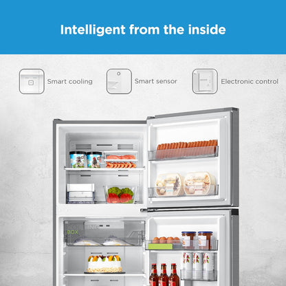 Midea Top Mount Refrigerator 413L No Frost Inverter Steel