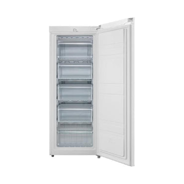 Midea Upright Freezer 172L Defrost 5 Drawers White