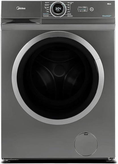 Midea Front Load Washer 8KG 1400RPM BLDC Inverter Titanium