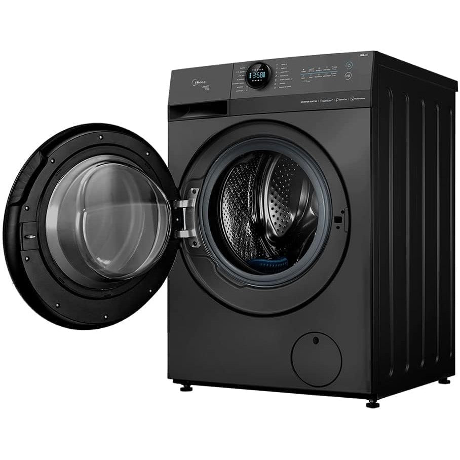 Midea Front Load Washer 11KG 1400RPM Quattro Inverter Titanium