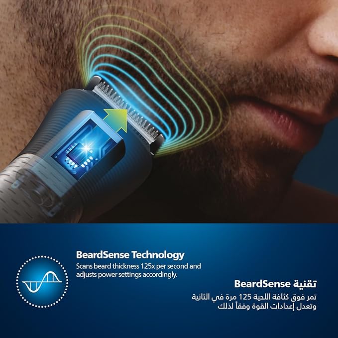 Philips Multigroomer 11-in-1 Waterproof 120 Min Run Time