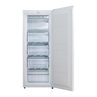 Midea Upright Freezer 172L Defrost 5 Drawers White