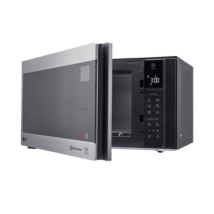 LG Smart Inverter Microwave Oven 25L Silver SS
