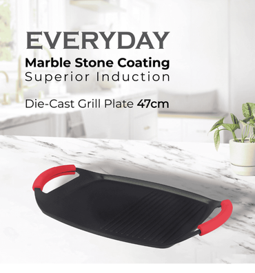 Muller Koch 47cm Die-Cast Aluminum Grill Plate