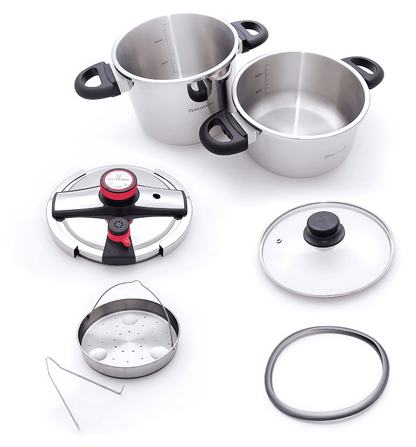 Muller Koch Set 7L Pressure Cooker + 5L Saucepan