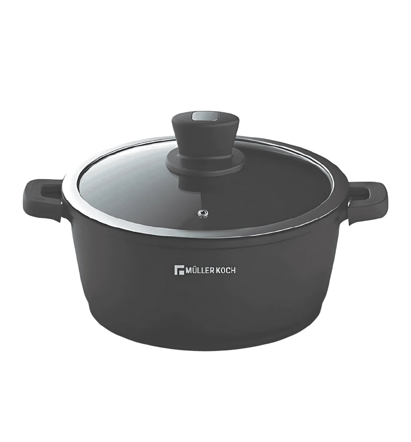 Muller Koch 32cm Casserole with Glass Lid