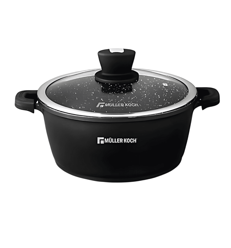 Muller Koch 40cm Casserole with Glass Lid