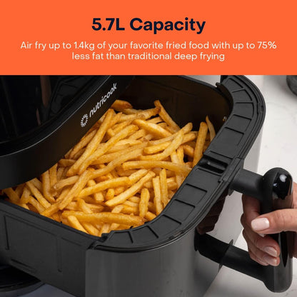 Nutricook Air Fryer 3 Digital 5.7L Quiet Favorite Buttons