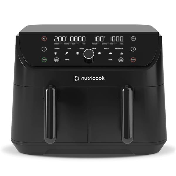 Nutricook Air Fryer Duo Digital 8.5L 2400W Matte Black