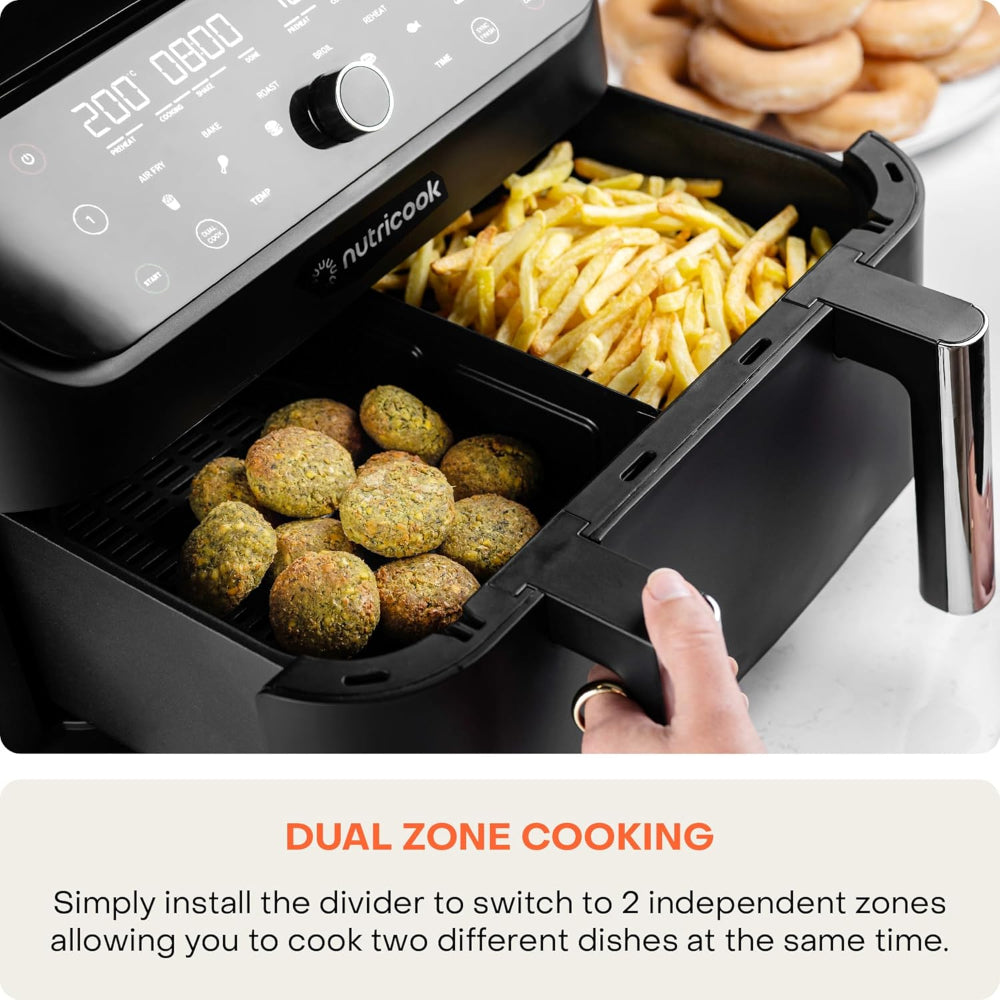 Nutricook Air Fryer Duo 2 FlexZone 8.5L 2400W