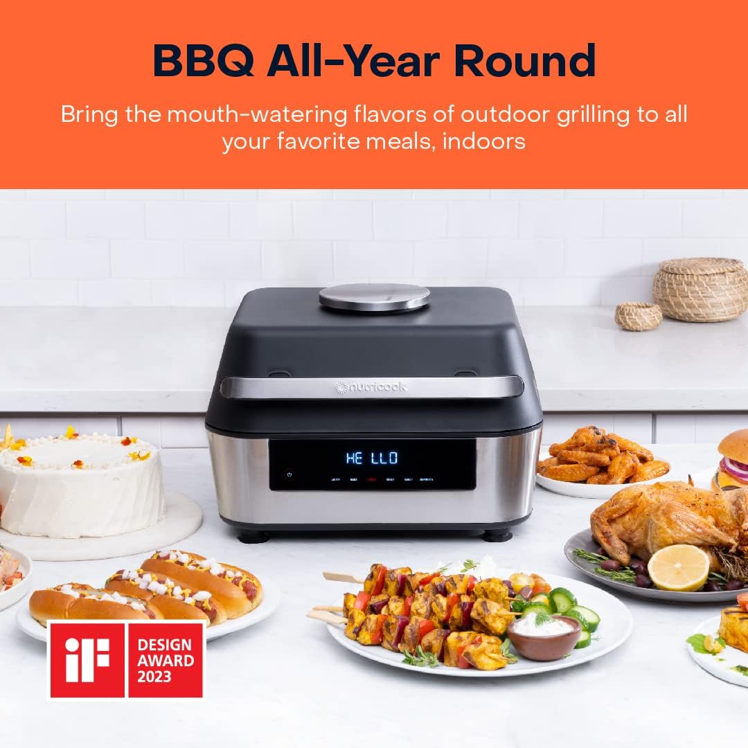 Nutricook Smart Air Fryer Grill XL 8.5L Pot 1760W