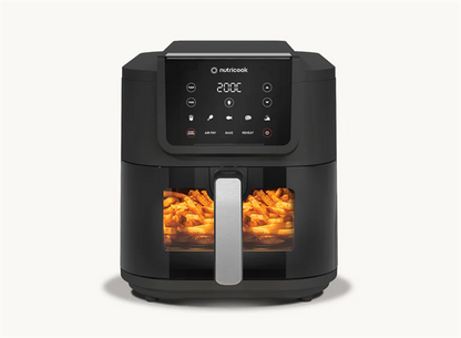 Nutricook Air Fryer Slim XL 1700W 5.2L Clear Window