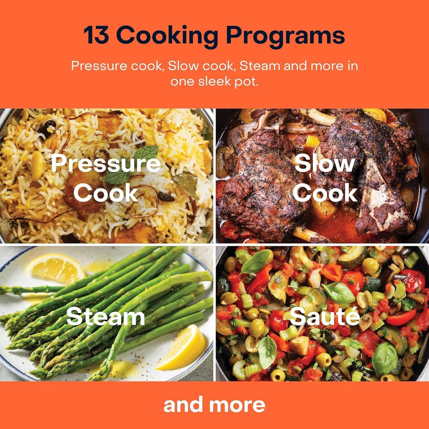 Nutricook Smart Pot 2 Electric Pressure Cooker 6L 1000W Black