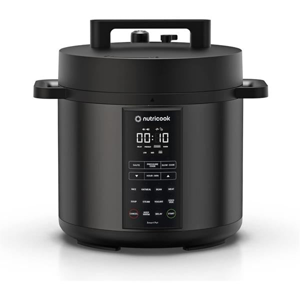 Nutricook Smart Pot 2 Electric Pressure Cooker 6L 1000W Black