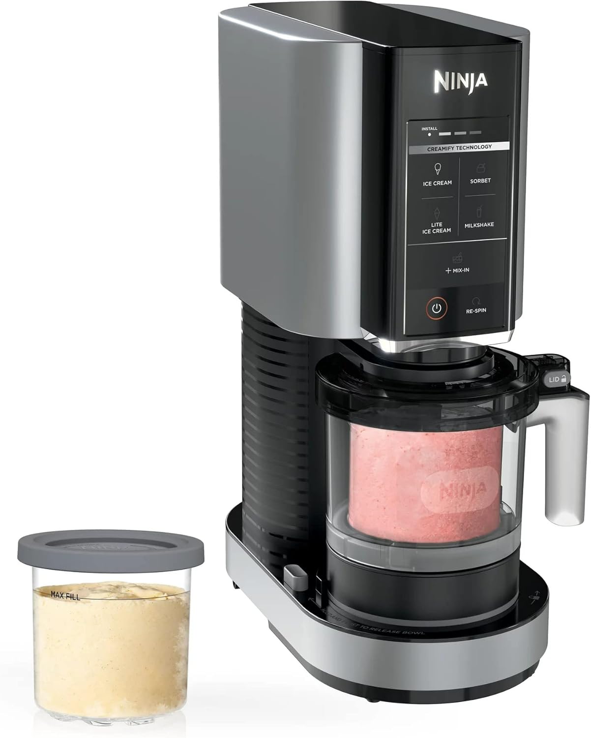 Ninja Ice Cream Maker 800W with 2 Pint Containers