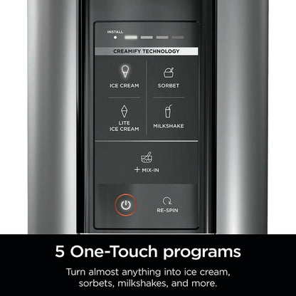 Ninja Ice Cream Maker 800W with 2 Pint Containers