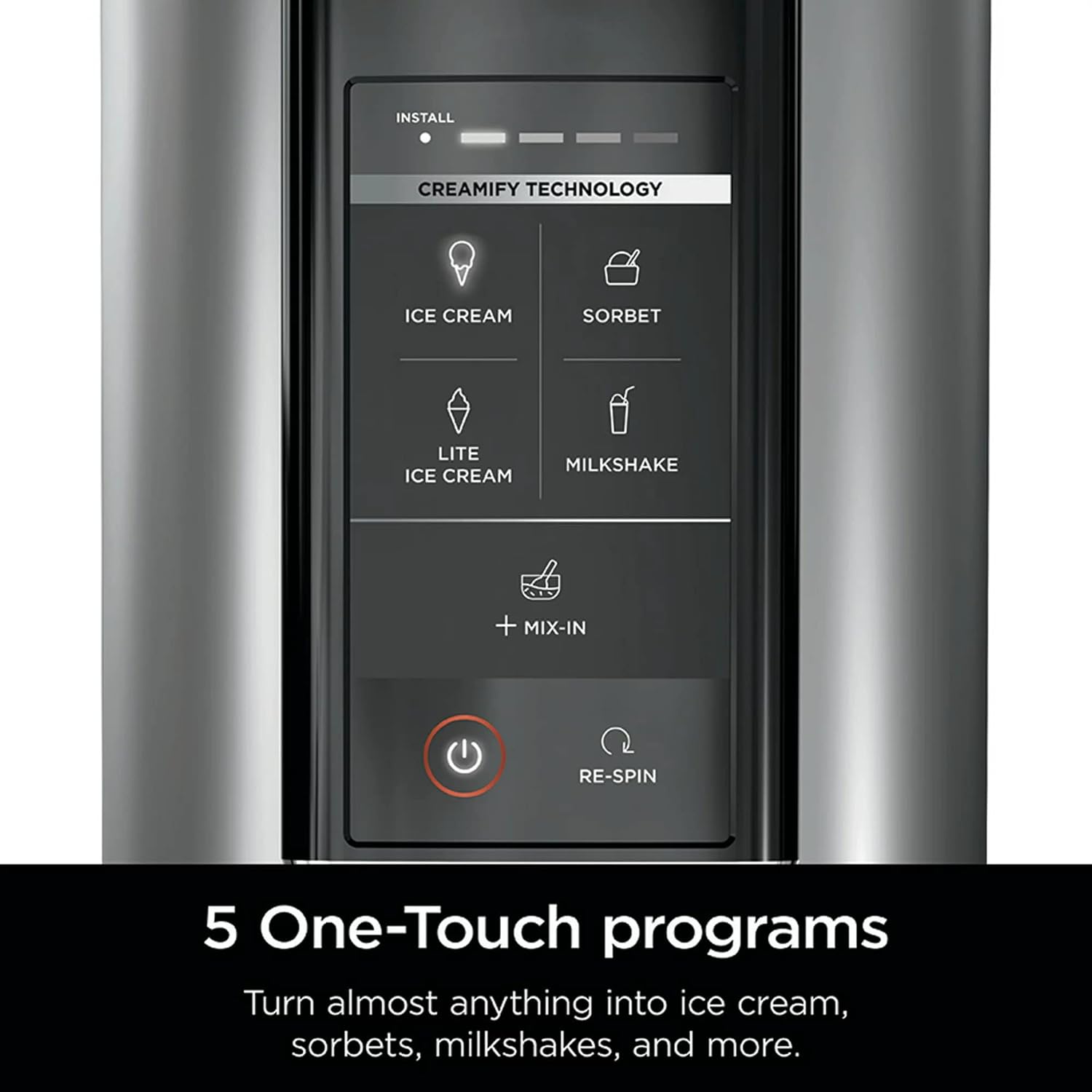 Ninja Ice Cream Maker 800W with 2 Pint Containers