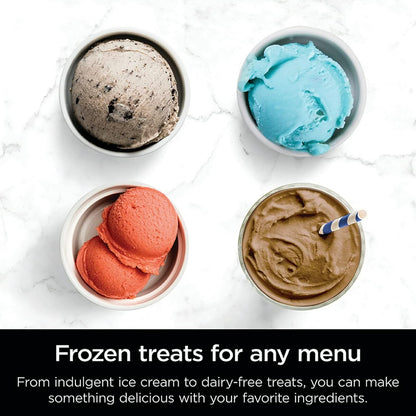 Ninja Ice Cream Maker 800W with 2 Pint Containers