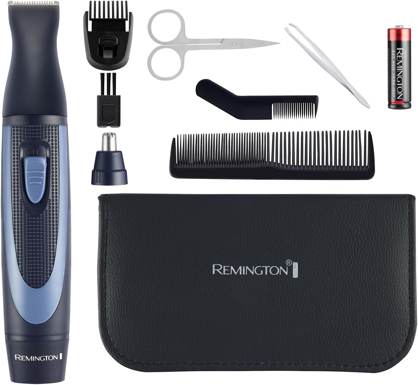 Remington Nose & Ear Trimmer 13PC Travel Grooming Kit