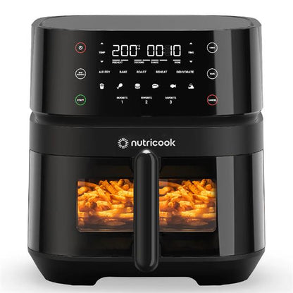 Nutricook Air Fryer 3 Vision Digital 5.7L Clear Window