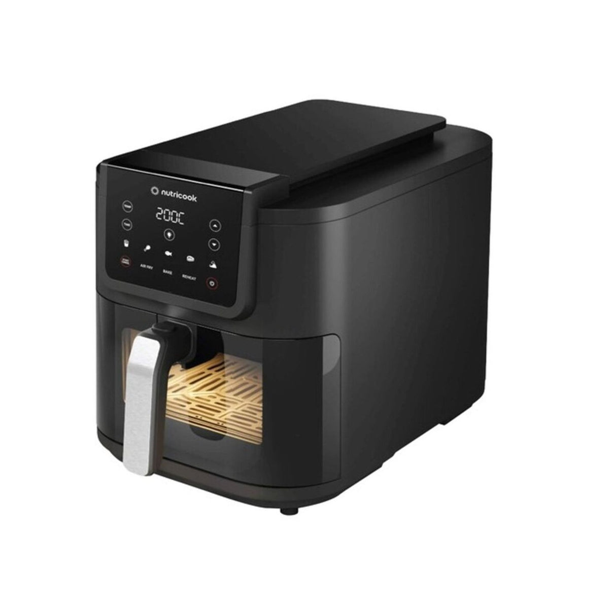 Nutricook Air Fryer Slim XL 1700W 5.2L Clear Window
