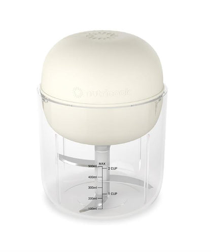 Nutricook Cordless Choppi Mincer 500ml Desert Sand