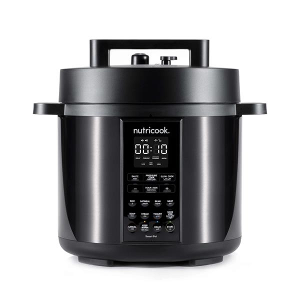 Nutricook Smart Pot 2 Electric Pressure Cooker 8L 1200W Black