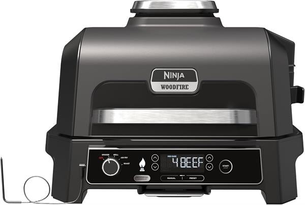 Ninja Woodfire Pro XL Electric BBQ Grill Smoker 1700W