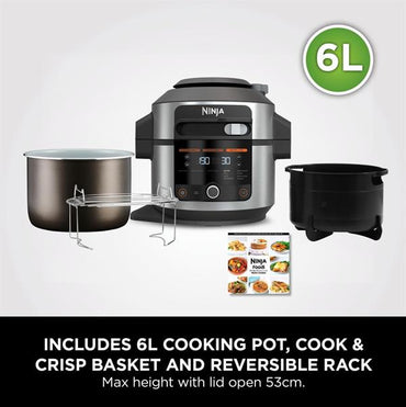 Ninja 11-in-1 Multi-Cooker SmartLid 6L 1460W