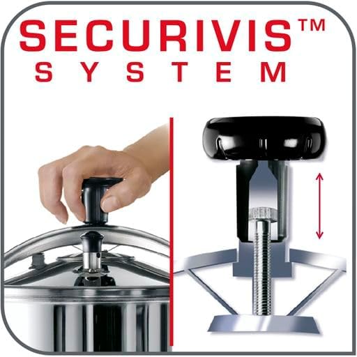 Tefal Authentique Pressure Cooker 8L Stainless Steel