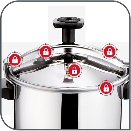Tefal Authentique Pressure Cooker 8L Stainless Steel