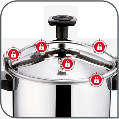 Tefal Authentique Pressure Cooker 8L Stainless Steel