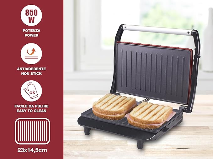 Beper Electric Panini Maker Grill