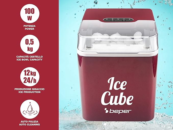 Beper Electric Ice Maker Machine